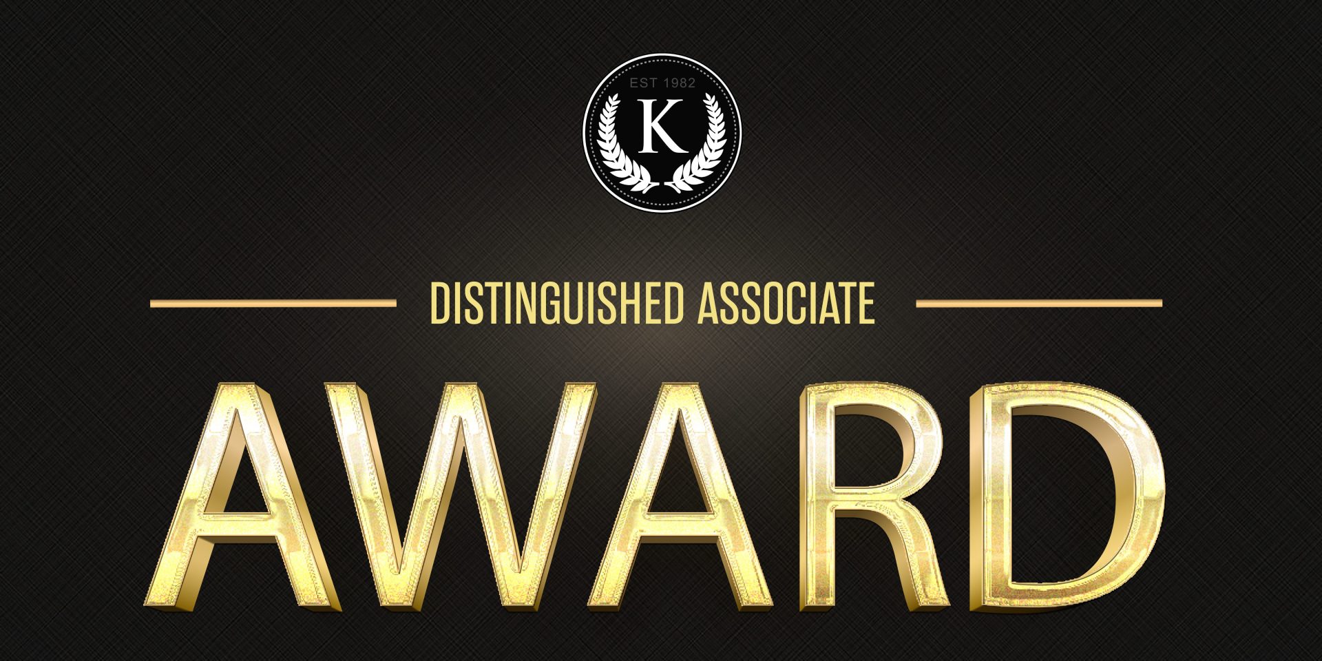 Koerner Distributor, Inc. announces Distinguished Associate Recipients