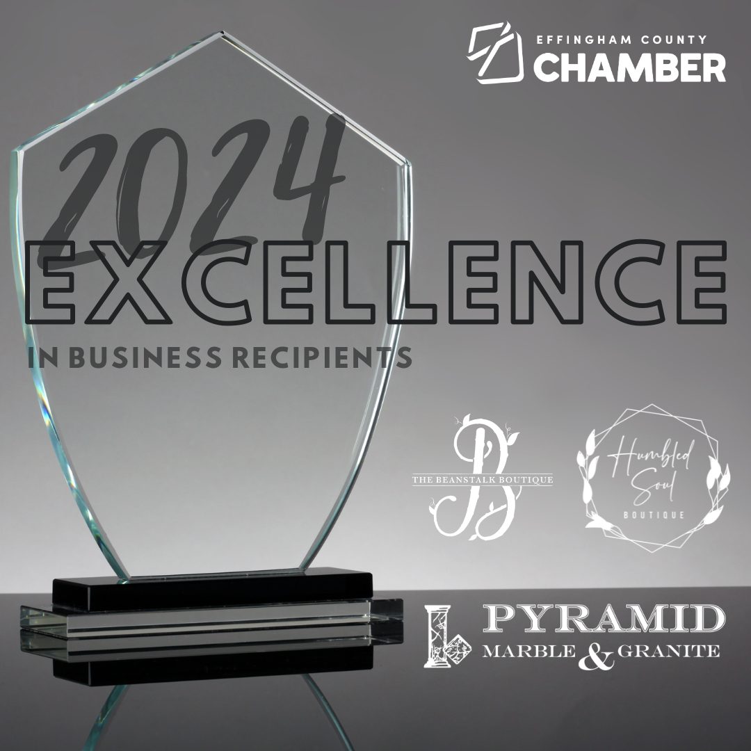 Effingham County Chamber Announces 2024 Excellence in Business